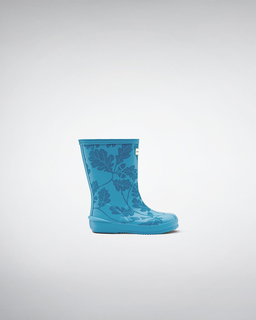 Botas de Lluvia Hunter Niños - Original First National Trust Print - Azules - DOEQKYM-74